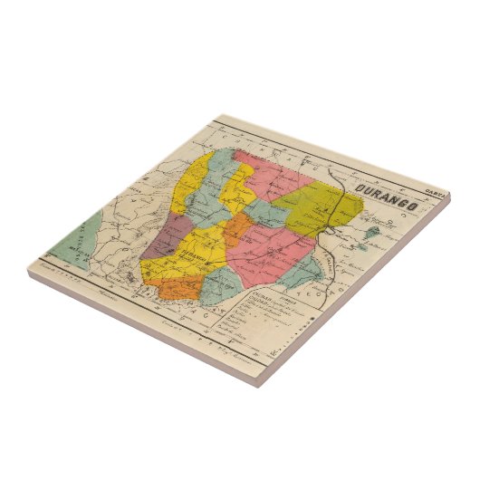 ドゥランゴ、メキシコ タイル (側面)