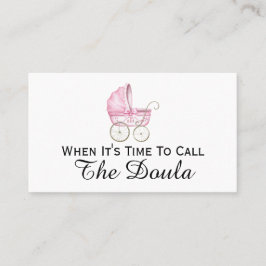 ドゥラ妊娠と呼ぶ時が 名刺