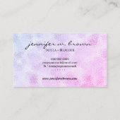 ドゥラ誕生コーチサポート 名刺 (裏面)