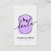 ドゥラ誕生コーチ 名刺 (正面)