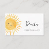 ドゥラ誕生コーチ 名刺 (正面)