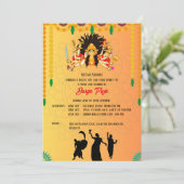 ドゥルガプジャナブラトリベンガル 招待状 (スタンド正面)