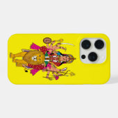 ドゥルガ女神のスマホケース iPhoneケース (裏面横)