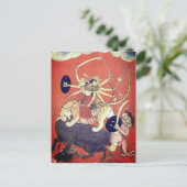 ドゥルガ語 – マザー女神 ポストカード (スタンド正面)