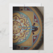 ドゥルガ・プージャ ナブラトリ ベンガル 招待状 (裏面)