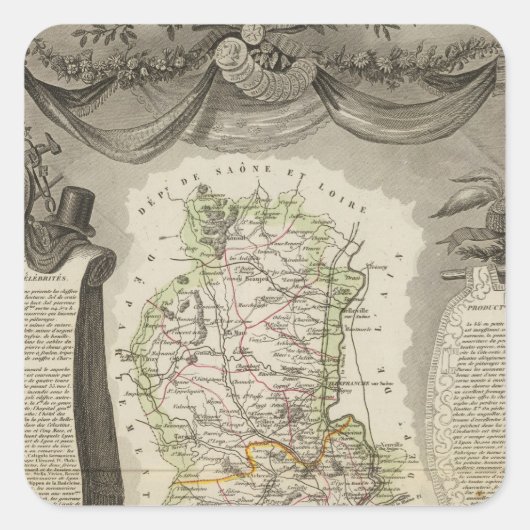 ドゥローネ省 スクエアシール (正面)