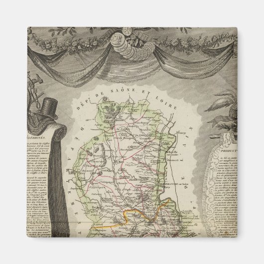 ドゥローネ省 マグネット (正面)