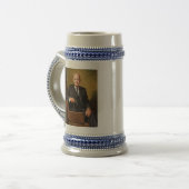 ドゥワイトDアイゼンハワーの公式の大統領のなポートレート ビールジョッキ (正面左)