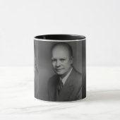 ドゥワイトD. Eiserhower Portrait マグカップ (中央)