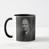 ドゥワイトD. Eiserhower Portrait マグカップ (左)