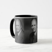 ドゥワイトD. Eiserhower Portrait マグカップ (正面左)