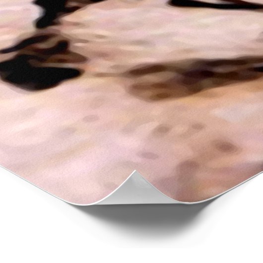 ドゥンホース – 先史時代の洞窟絵画のポスタープリント ポスター (角)