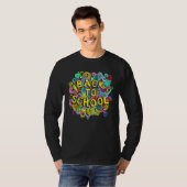 ドゥーで新学期の精神をカラフル燃やす Tシャツ (正面フル)