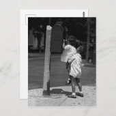 ドゥーはポスタントのウン文字を使う ポストカード (正面/裏面)