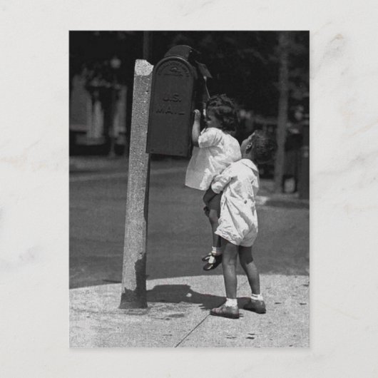 ドゥーはポスタントのウン文字を使う ポストカード (正面)