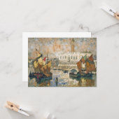 ドゥーゲ宮殿(パラッツォドゥカーレ) (ヴェネツィア,イタリア) カード (正面/裏面インサイチュ)