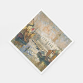 ドゥーゲ宮殿(パラッツォドゥカーレ) (ヴェネツィア,イタリア) スタンダードランチョンナプキン (角)