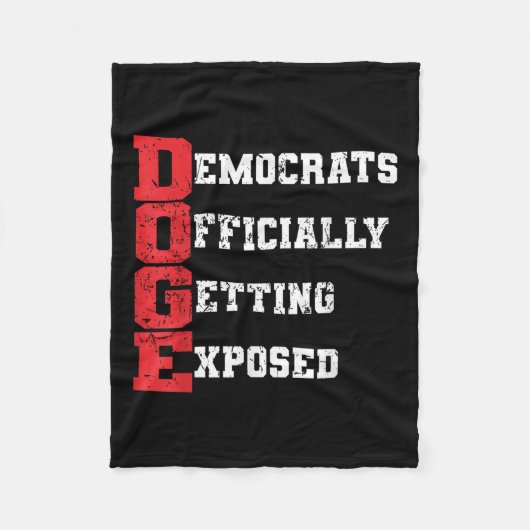 ドゥーゲ民主党が公式に公開される_2 フリースブランケット (正面)