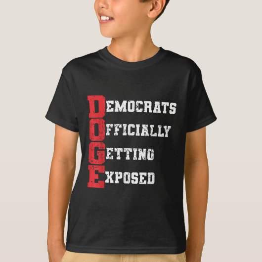 ドゥーゲ民主党が公式に公開される_2 Tシャツ (正面)