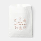 ドゥードゥルス サーカス 1歳の誕生日パーティー フェイバーバッグ (正面)