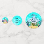 ドゥードゥーベビーシャークバースデーパーティー コンフェッティ (正面)