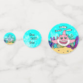 ドゥードゥーベビーシャークバースデーパーティー コンフェッティ (裏面)