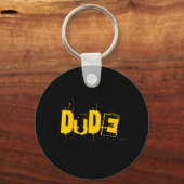 ドゥードカッコいいアートワーク キーホルダー (正面)