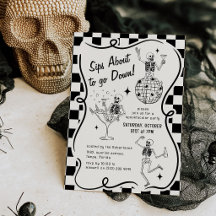 ドゥードルスケルトンの「シップス・アバウト・トゥ・ゴー・ダウン」ハロウィン