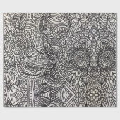 ドゥードルバイアニタアンドリュース ラッピングペーパー (フラット)