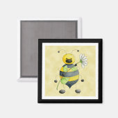 ドゥードルバグのまわりに磁石 マグネット (正面/裏面)