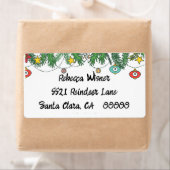 ドゥードルホリデーグリーティング ラベル (インサイチュ)