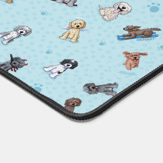 ドゥードルモジアートデスクマット デスクマット (コーナー)