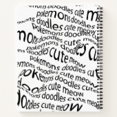 ドゥード熱狂するル ノートブック (裏面)