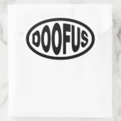 ドゥーフ 楕円形シール (バッグ)