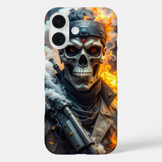 ドゥームの頭蓋骨 Case-Mate iPhoneケース (裏面)