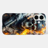ドゥームの頭蓋骨 Case-Mate iPhoneケース (裏面 (横))