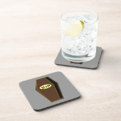 ドゥームコースターのRIPハロウィーン棺 コースター (右側)