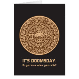 ドゥームズデイだ。あなたの猫がどこにいるか知ってる？