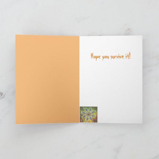 ドゥームハロウィーンの骨格渦 シーズンカード (内部)