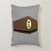 ドゥーム枕のハロウィーンの棺を裂く アクセントクッション (正面(垂直))