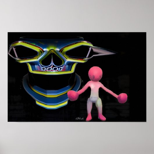 ドゥーム・ケン・ゲージの瀬戸際の子宮 ポスター (正面)