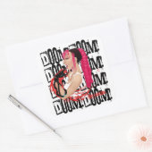 ドゥーム！マガジン「Z」ブラックステッカー スクエアシール (封筒)