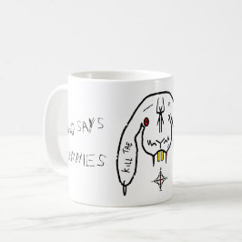 ドゥームv3コーヒーマグのバニー コーヒーマグカップ