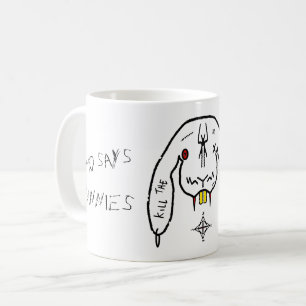 ドゥームv3コーヒーマグのバニー コーヒーマグカップ