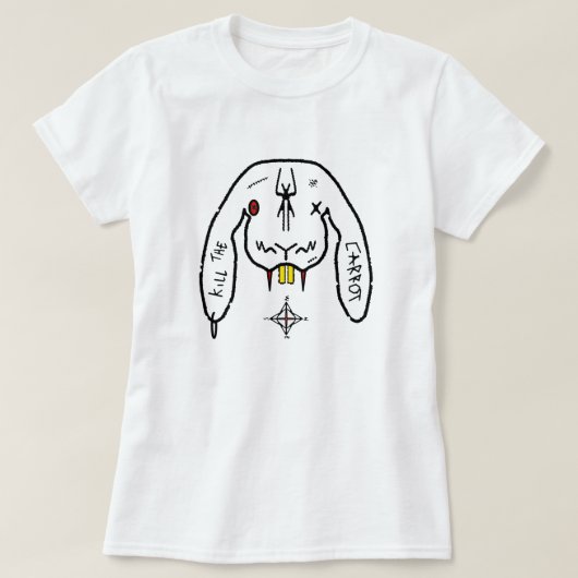 ドゥームv3バニー tシャツ (デザイン正面)