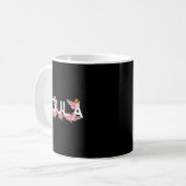 ドゥーラ出産従事者フラワー1 コーヒーマグカップ (正面左)