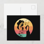 ドゥーラ助産師 妊娠 出産 ギフト ポストカード (正面/裏面)