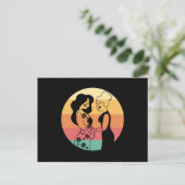 ドゥーラ・助産師・妊娠・出産・ギフト ポストカード (スタンド正面)