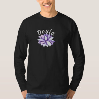 ドゥーラ 平和な蓮 出産サポート ミッドワイフ Tシャツ