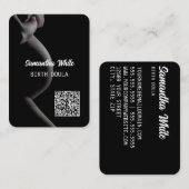 ドゥーラQRコード名刺 名刺 (正面/裏面)
